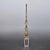 Vintage Silver-Plated Copper Water Pipe With Enamel Shou Xing Motif and Beaded Chain For Sale - Image 4 of 9