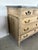 19th Century French Louis XVI Style Bleached Commode With Gray Marble Top For Sale - Image 5 of 9