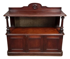 Antique English Mahogany Sideboard, 1800s