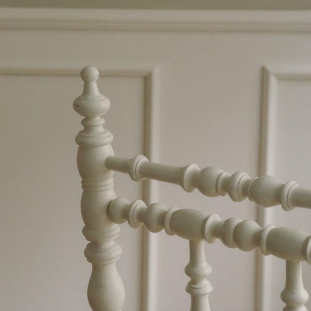 Low Gründerzeit Chair with Turned Backrest For Sale - Image 9 of 10