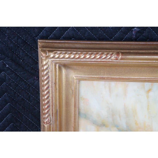 Mid 20th Century Lament for Icarus Greek Mythology Oil Painting After Herbert James Draper 65" For Sale - Image 10 of 13