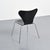 Black Chairs by Arne Jacobsen for Fritz Hansen, Denmark, 1970s, Set of 8 For Sale - Image 8 of 14