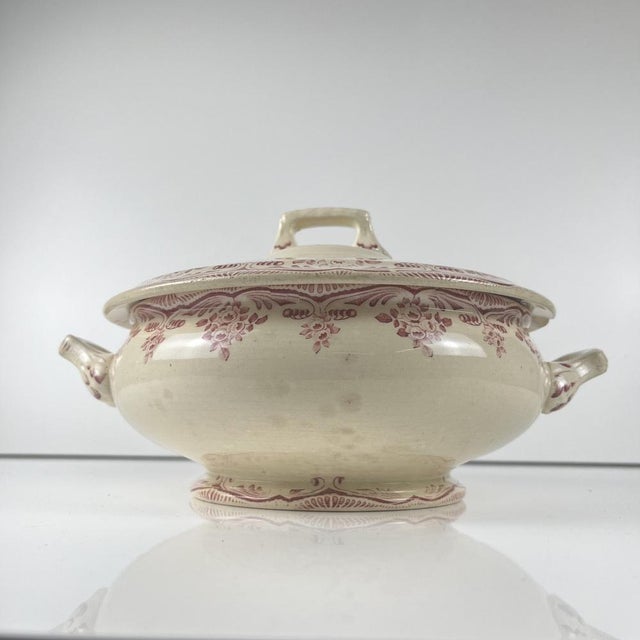 Ironstone Tureen by H. Boulenger & Cie., 1890s For Sale - Image 16 of 16