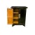 Asian Pearl River Black Nightstand For Sale - Image 4 of 6