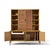 American of Martinsville Mid Century Walnut and Cane Credenza With Hutch For Sale - Image 12 of 13