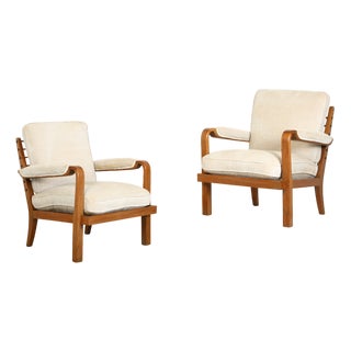 La Riposante Chairs by Piero Bottoni for Meroni & Fossati, 1930s, Set of 2 For Sale