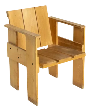 Crate Chair by Gerrit Rietveld for Cassina, Netherlands, 1930s