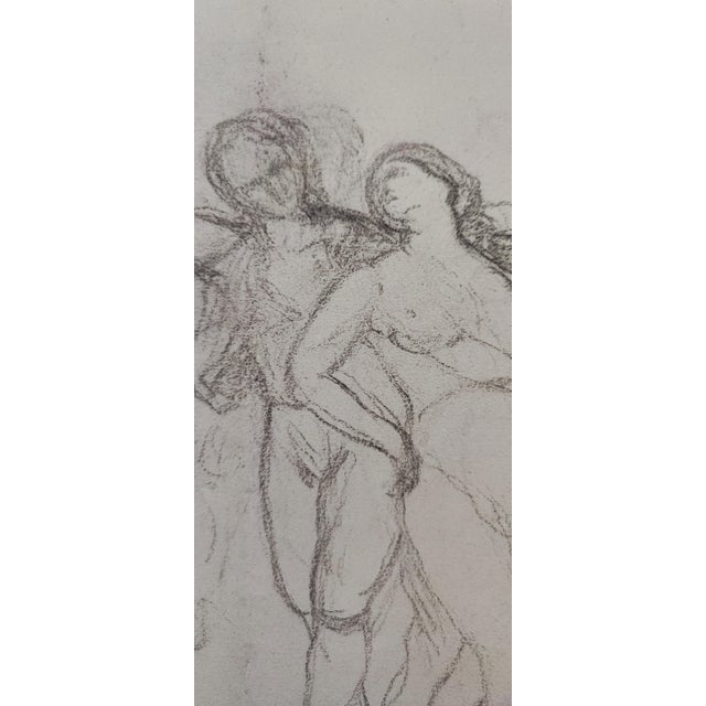 Paper Guglielmo Innocenti, La danse, Crayon on Paper For Sale - Image 7 of 14