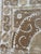 1960s Bohemian Neutral Tan Suzani From Tashkent 4'6'' X 4'10'' For Sale - Image 5 of 11