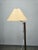 Brown Vintage German Adjustable Oak and Metal Floor Lamp with Handmade Paper Shade, 1970s For Sale - Image 8 of 16