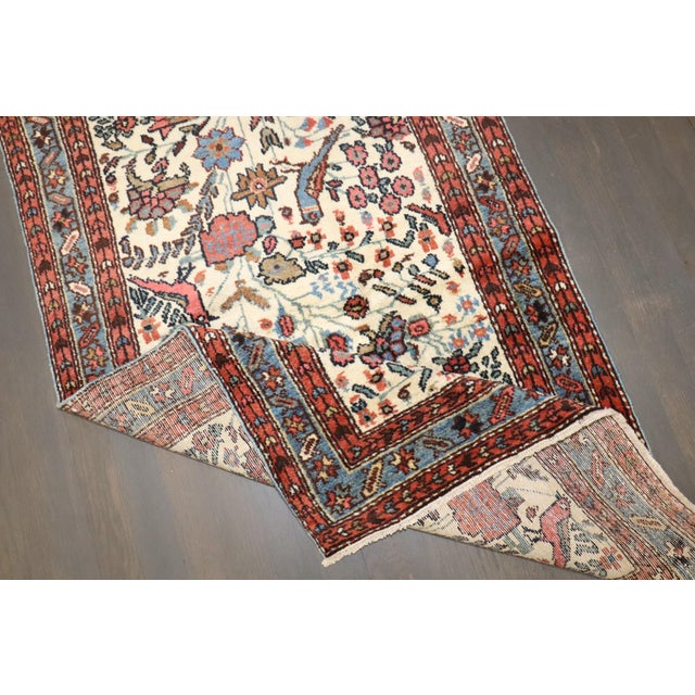Early 20th Century Early 20th Century Ivory Bird Pictorial Persian Rug - 2'6" x 4' For Sale - Image 5 of 5