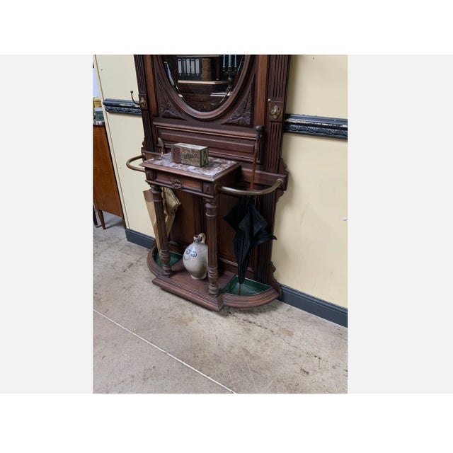 Antique Art Nouveau Wardrobe, 1900 For Sale - Image 6 of 16