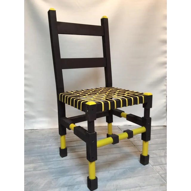 Lego chair by Andrea Giomi Dimensions: D 43 x W 45 x H 98 cm Materials: .wood frassino leather. Andrea Giomi, was born in...