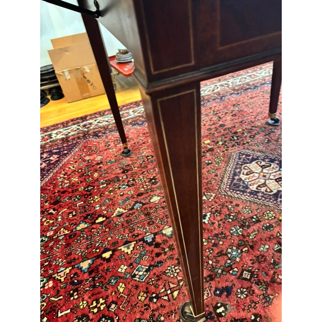 Baker Furniture Sheraton Extendable Drop Leaf Dining Table For Sale In San Francisco - Image 6 of 13