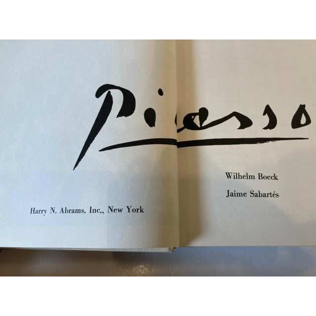 Picasso Paris by Boeck and Sabart Collectible Art Book First Edition, 1955 For Sale - Image 11 of 13
