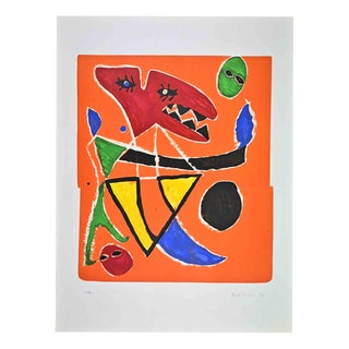 Eugène Ionesco, Le Mordant, 1983, Lithograph For Sale