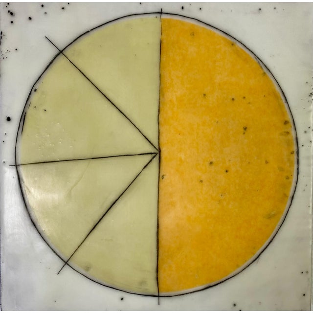 Encaustic Collage Installation by Gina Cochran - "Bigger Than Us" - 16 Panels For Sale - Image 6 of 17