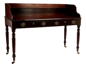 Antique British Colonial Mahogany Server