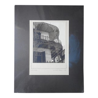 Original Signed/Dated Ltd. Edition Mid 20th C. Signed Fine Art Photograph-"Old Lace"-J. Oliver Yeakle For Sale