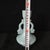 White Chinese Ceramic Vase,Guan Ware Crackle Glaze Celadon Glaze Porcelain Double Ears Vase For Sale - Image 8 of 9