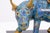 Chinese Vintage Chinese Cloisonne Bull Sculpture With Sitting Figure - Asian Collectables For Sale - Image 3 of 6