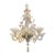 Antique Venetian Opalescent and Pink Chandelier For Sale