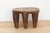 Vintage African Geometric Nupe Carved Stool For Sale - Image 4 of 9