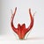 1970s Red and Uranium Murano Glass Bowl, 1960s For Sale - Image 5 of 15