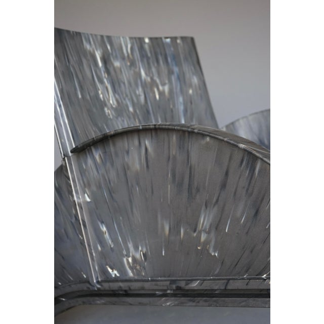 Black Model 4814 Lounge Chair by Anna Castelli Ferrieri for Kartell, 1980s For Sale - Image 8 of 16