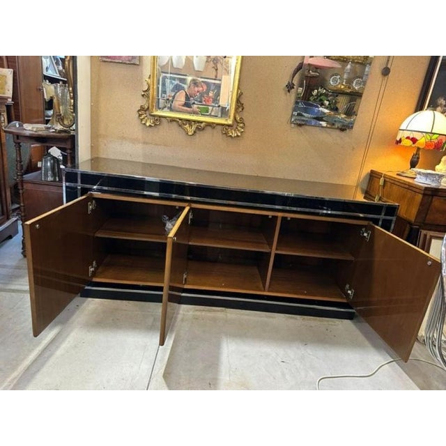 1970s Vintage Sideboard in Briar Root, 1970s For Sale - Image 5 of 8