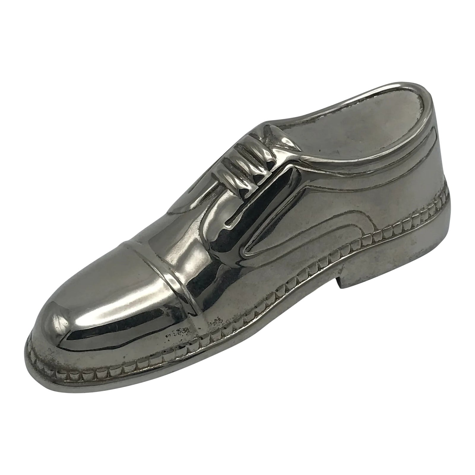 vintage-silver-tone-metal-shoe