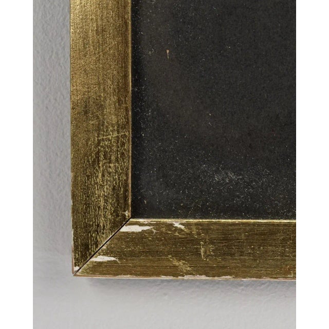 Black Charcoal Drawing of a View from a Balcony by Lambro Ahlas For Sale - Image 8 of 9