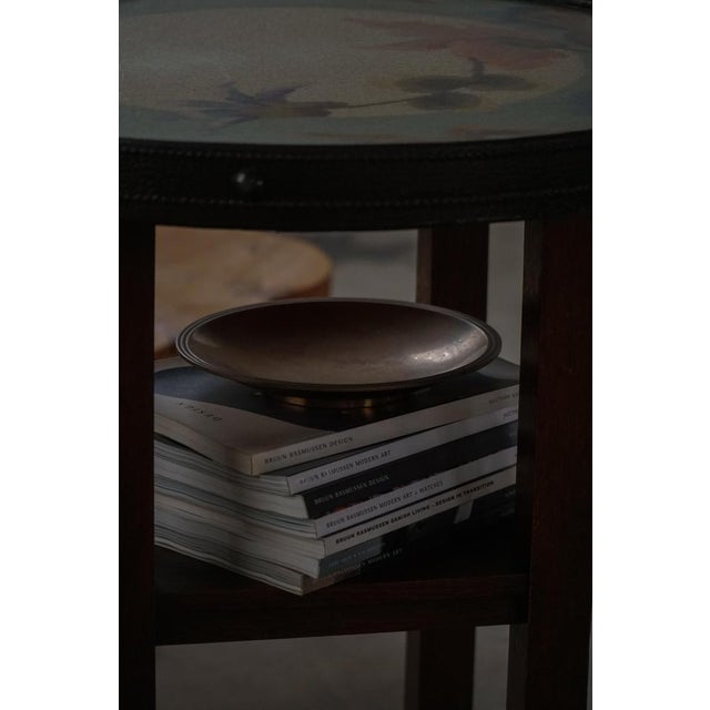 Gold Danish Art Deco Patinated Bronze Bowl attributed to Just Andersen, Denmark, 1920s For Sale - Image 8 of 14