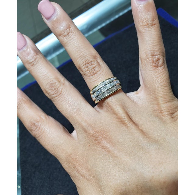 ♥ Product Summary ♥ Main Stone: Diamonds Approx. Diamond Carat Weight: 1.68cttw Diamond Cut: Princess Diamond Color: G/H...