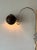 Mid-Century Modern Vintage Dutch Mushroom Arc Wall Lamp in Brown Acrylic Glass and Chrome attributed to Gepo For Sale - Image 3 of 11