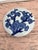 Modern Late 20th Century Blue & White Floral Round Porcelain Box For Sale - Image 3 of 5