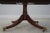 Brown English Elliptical Mahogany Coffee Table For Sale - Image 8 of 10