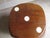 1990s Vintage Six-Sided Die Form Side Table in Walnut Attributed to Constance Posse For Sale - Image 5 of 7