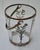 Vintage Signed Rockwell Art Deco Glass Ice Bucket W/Sterling Overlay Enamel For Sale - Image 9 of 13