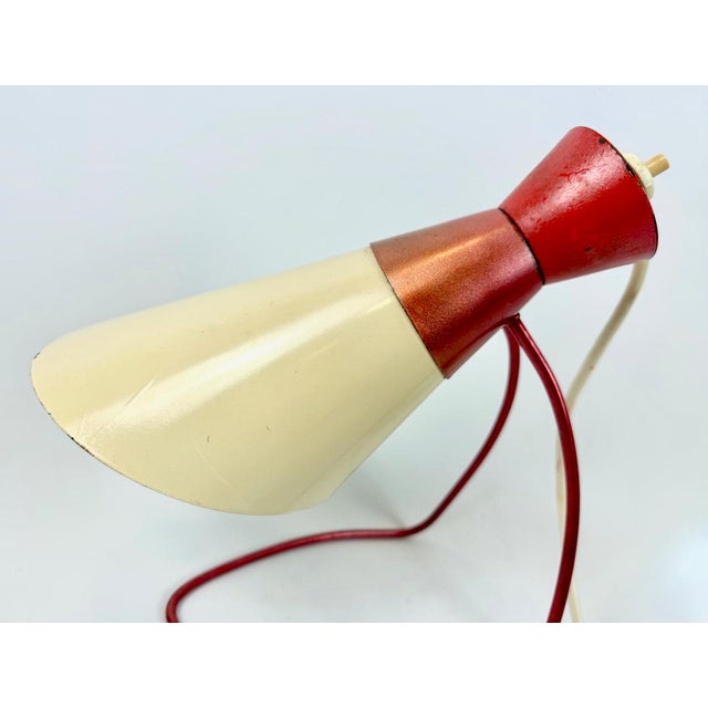 Josef Hurka Mid-Century Modern Table Lamp by Josef Hurka for Napako, 1950s For Sale - Image 4 of 9
