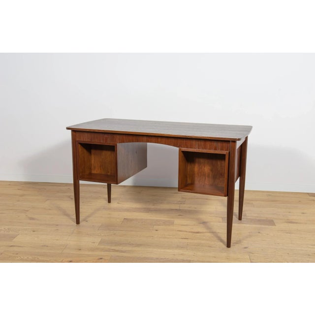 1960s Mid-Century Modern Danish Freestanding Teak Desk, 1960s For Sale - Image 5 of 18