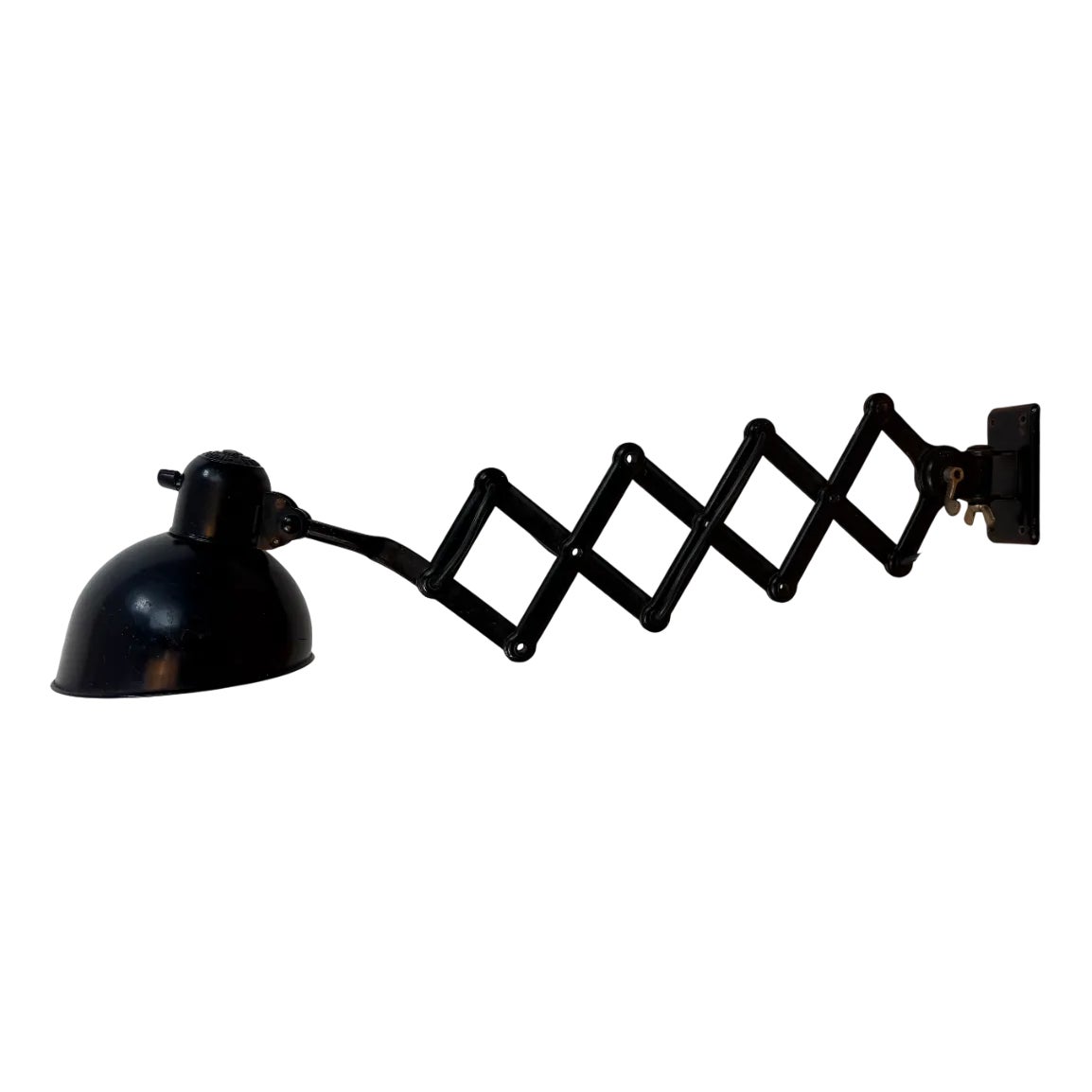 Model 6718 Scissor Wall Lamp by Christian Dell for Kaiser Idell, 1930s ...