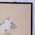 Mid to Late 20th Century Excellent Front and Very Good Back Panels Hong Kong Made Byobu "Soft White Branch with Flowers"...