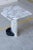 Sst022 side table by stone stackers dimensions: d 45 x w 50 x h 52 cm materials: calacatta oro marble, marquina marble....