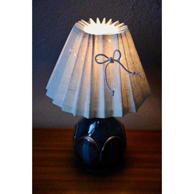 Danish Table Lamp in Ceramic from Søholm Stentøj, 1960s For Sale - Image 13 of 16