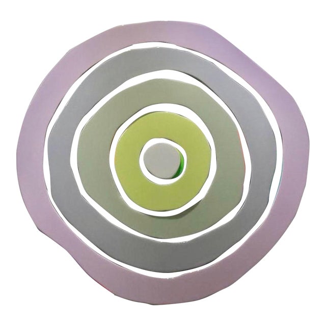 Yury Darashkevich Acrylic on Wood Assemblage Painting Titled “Comet Series R #1" 2023 For Sale