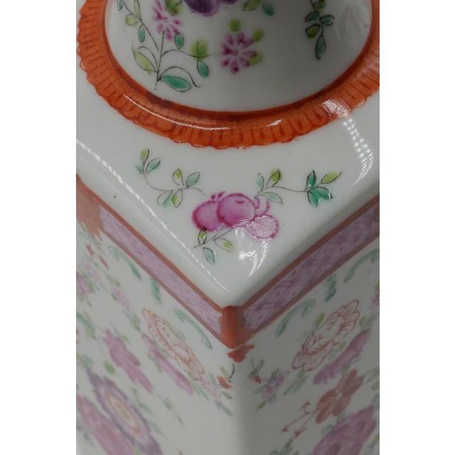 Ceramic Vintage Chinese Porcelain Table Lamps - a Pair For Sale - Image 7 of 10