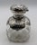 William Comyns & Sons 1898 English Sterling Silver and Blown Glass Scent Bottle For Sale - Image 4 of 8