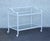 Postmodern Post Modern Two-Tier Patio Serving Bar Cart For Sale - Image 3 of 12