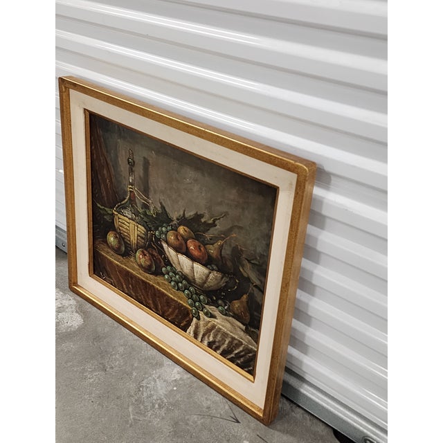 Traditional Arisztid Szendy Still Life Oil Painting For Sale - Image 3 of 11